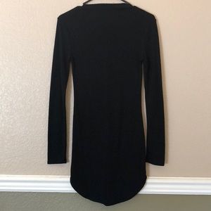 Black long sleeve dress
